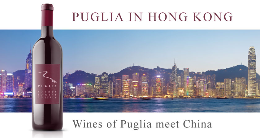 Vini di Puglia in mostra ad Hong Kong