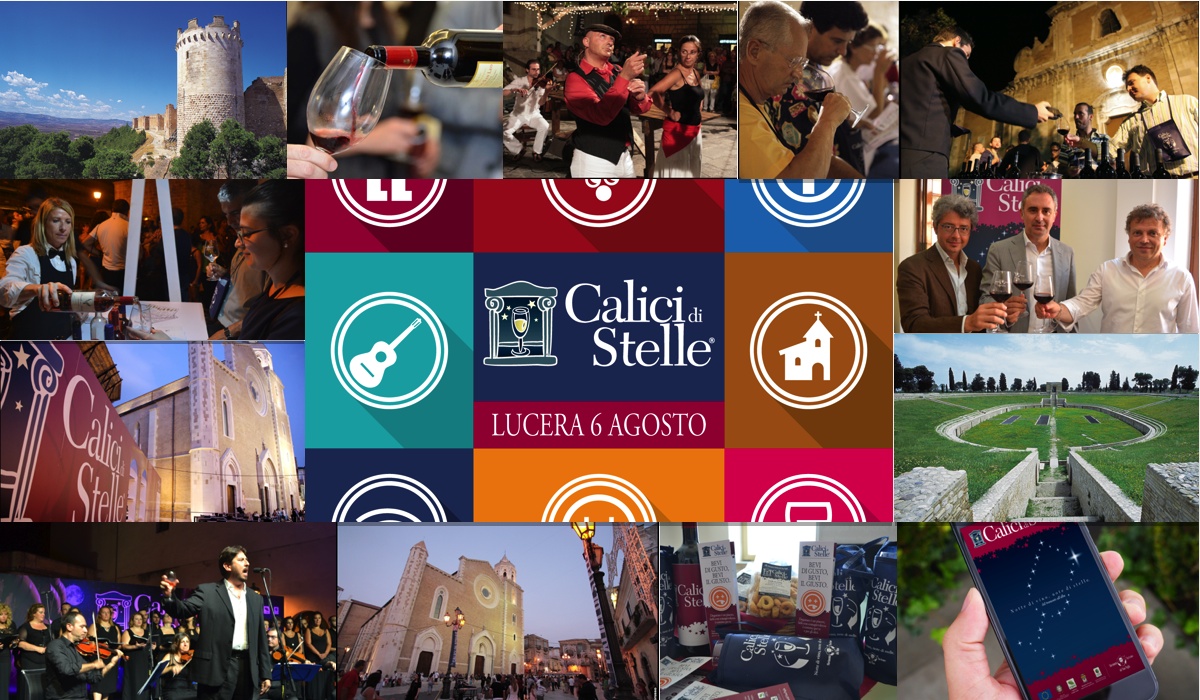 Calici di Stelle: Lucera – 06 agosto 2016 | Il programma