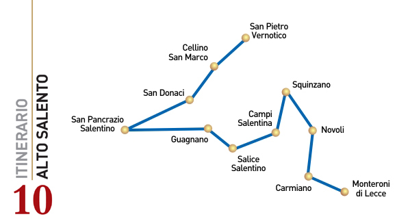 ITINERARIO 10: ALTO SALENTO – LA CULLA DEL NEGROAMARO