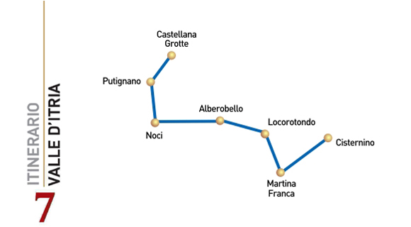 ITINERARY 7:  VALLE D’ITRIA – FIGLI DELLA TERRA