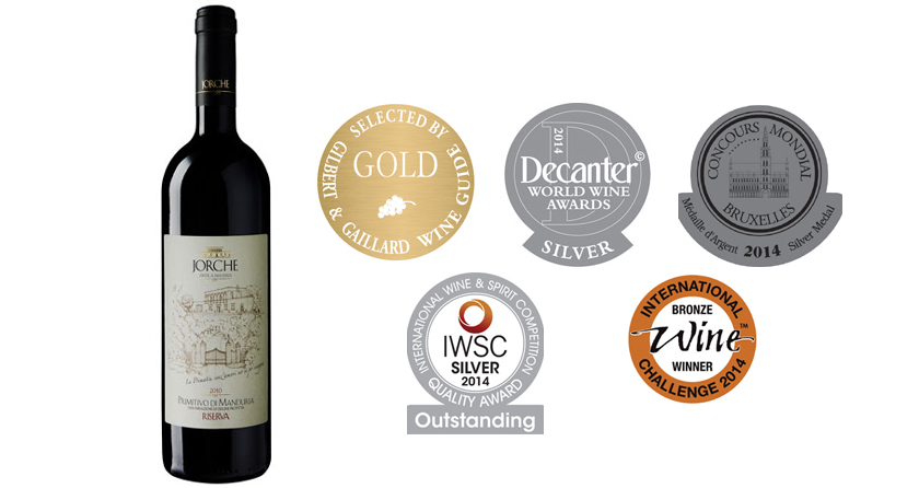 Riconoscimenti per Antica Masseria Jorche