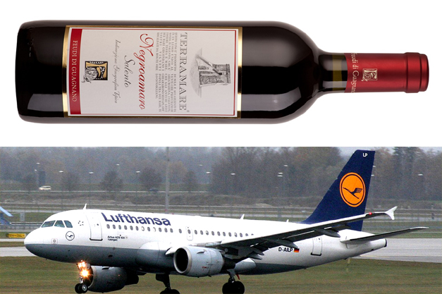 Il Terramare di Feudi di Guagnano nei vip lounge Lufthansa